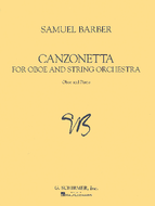 Canzoneta for Oboe & Piano Reduction by Samuel Barber