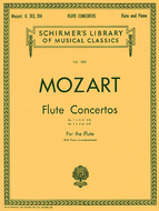 Concerto No. 1 in G Major, K.313 / Concerto No. 2 in D Major, K. 314 for Flute & Piano by Mozart Ed. Galway
