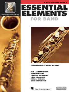 Essential Elements for Band – Bb Bass Clarinet Book 2 with EEi