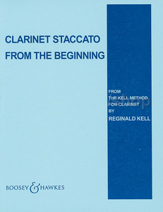 Clarinet Staccato for the Beginning by Reginald Kell