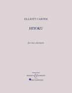 Hiyoku for Two Clarinets by Elliott Carter