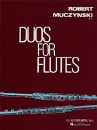 Duos for Flutes w/ Score & Parts by Robert Muczynski