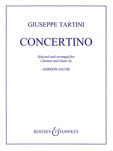 Concerto in F for Clarinet by Giuseppe Tartini Ed. Gordon Jacob