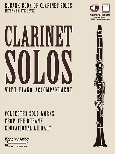 Rubank Book of Clarinet Solos -- Intermediate Level w/ Online Audio