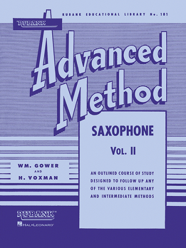 Rubank Advanced Band Method: Saxophone, Volume 1 & 2