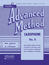 Load image into Gallery viewer, Rubank Advanced Band Method: Saxophone, Volume 1 &amp; 2