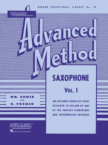 Rubank Advanced Band Method: Saxophone, Volume 1 & 2