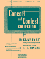 Concert & Collection for Bb Clarinet: Piano Accompaniment