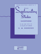 Rubank Supplementary Studies for Saxophone by R.M. Endersen