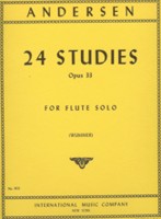 ANDERSEN 24 STUDIES FOR FLUTE OP33 - 1621