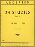ANDERSEN 24 STUDIES FOR FLUTE OP33 - 1621