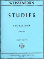 WEISSENBORN STUDIES FOR BASSOON VOL. I - 1133