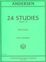 ANDERSEN 24 STUDIES FOR FLUTE OPUS 15 - 1664