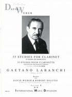 35 STUDIES FOR CLARINET  IN MAJOR &  MINOR KEYS: VOLUME 1 - BY: GAETANO LABANCHI