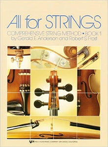 All for Strings: Violin, Book 1