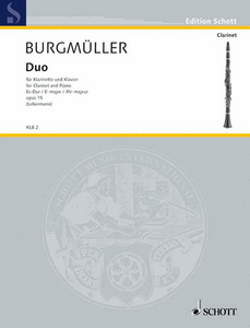 Duo in E-Flat Major for Clarinet & Piano by Walter Burgm?Ller Arr. by Leberman