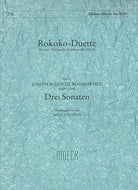 Moeck Book - ROKOKO-DUETTE - Boismortier, Josef Bodin de (1691 - 1755) Heinz Edelstein