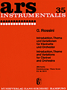 Introduction, Theme and Variations Composer: Gioacchino Rossini