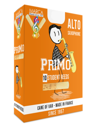 Marca PriMO Alto Saxophone Reeds - 10 Per Box
