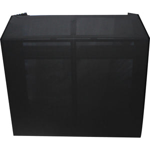 Pro X Foldable DJ Booth W/ Built-In Table