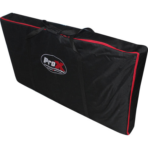 Pro X Foldable DJ Booth W/ Built-In Table