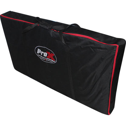 Pro X Foldable DJ Booth W/ Built-In Table