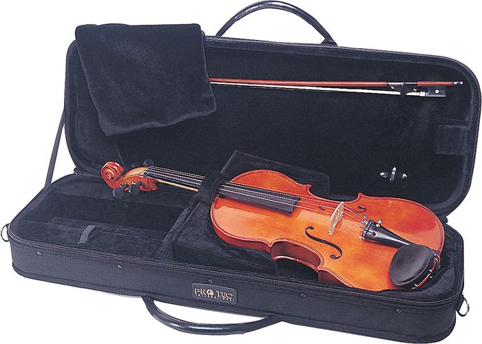 Pro Pac Adjustable Viola Case Black- PS2165