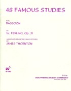 FERLING 48 FAMOUS STUDIES FOR BASSOON - B242