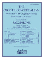 The Oboist's Concert Album by Albert Andraud - Piano Accompaniment Part