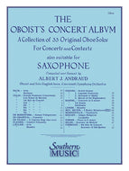 The Oboist's Concert Album by Albert Andraud - Solo Oboe Part