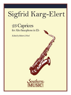 23 Caprices For Saxophone By Robert Ford