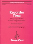 Gerald & Sonia Burakoff Recorder Time Soprano Sax Book One