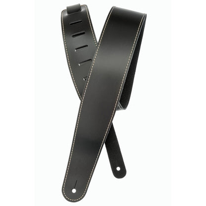 D'addario Planet Waves - Classic Leather Guitar Strap with Contrast Stitch