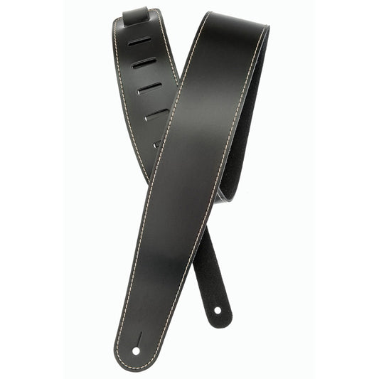 D'addario Planet Waves - Classic Leather Guitar Strap with Contrast Stitch