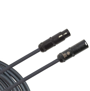 D'Addario American Stage Series Microphone Cable, XLR Male to XLR Female, 10 feet - PW-AMSM-10
