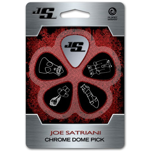 D'addario Planet Waves Joe Striani Chrome Dome Guitar Picks