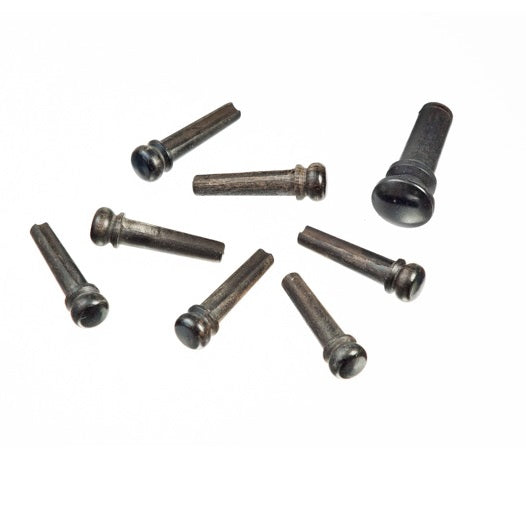 D'addario Planet Waves - Ebony Bridge Pins with End Pin Set - Ebony