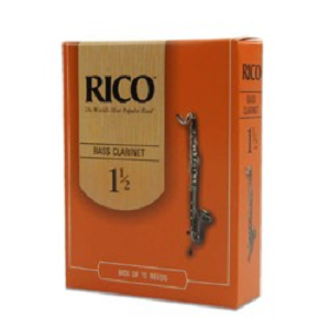 Rico by D'Addario Bass Clarinet Reeds Unfiled - 10 Per Box