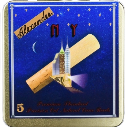 Alexander N.Y. Soprano Sax Reeds - 5 Per Box