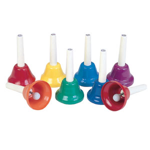 Rhythm Band 8 Note Handbell Set - RB108