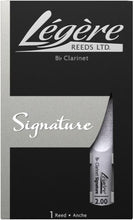 Load image into Gallery viewer, Legere Signature Bb Clarinet Reeds - 1 Synthetic Reed