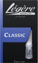 Load image into Gallery viewer, Legere Eb Clarinet Classic Reeds - 1 Synthetic Reed