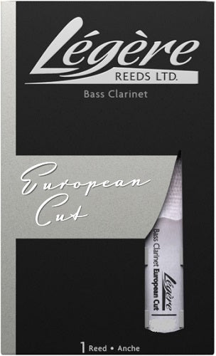 Legere Bass Clarinet European Cut Reed - 1 Synthetic Reed