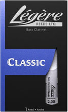 Load image into Gallery viewer, Legere Classic Bass Clarinet Reed - 1 Reed