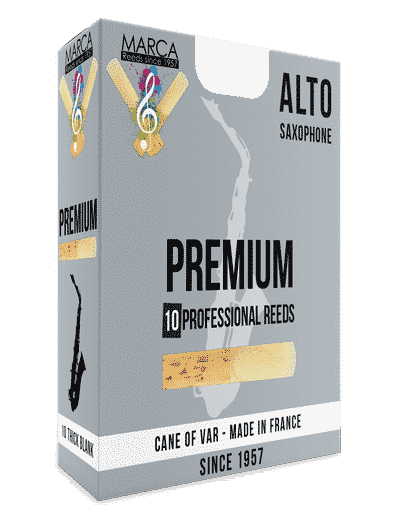 Marca PreMium Alto Saxophone Reeds - 10 per Box