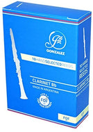 Gonzalez Bb Clarinet FOF Reeds - 10 Box