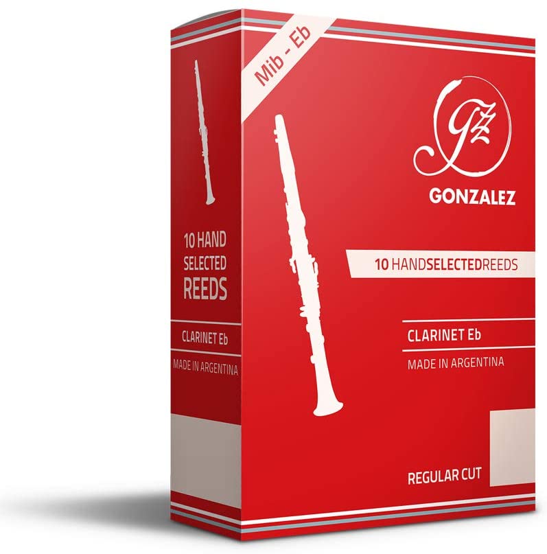 Gonzalez Reeds Gonzalez Regular Cut Eb Clarinet (RC) Reeds - 10 Per Box