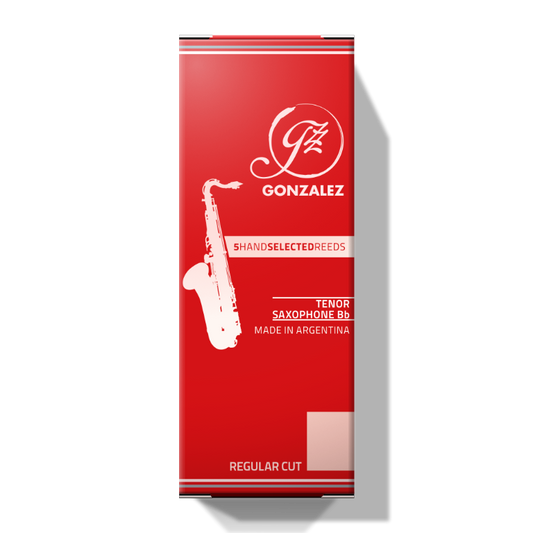 Gonzalez Tenor Sax Regular Cut (RC) Reeds - 5 Per Box