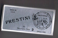 Prestini Soprano Sax Reeds- 10 Per Box - Old Stock