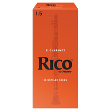 Load image into Gallery viewer, Rico by D&#39;addario Eb Clarinet Reeds Unfiled - 25 Per Box